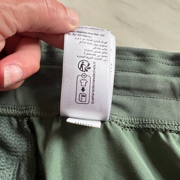 Amazon Essentials Olive Green Athletic Shorts Size Woman Small - Picture 10 of 13